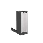 Vicco Isola cucina Bianco casa di campagna 30 cm senza piano di lavoro