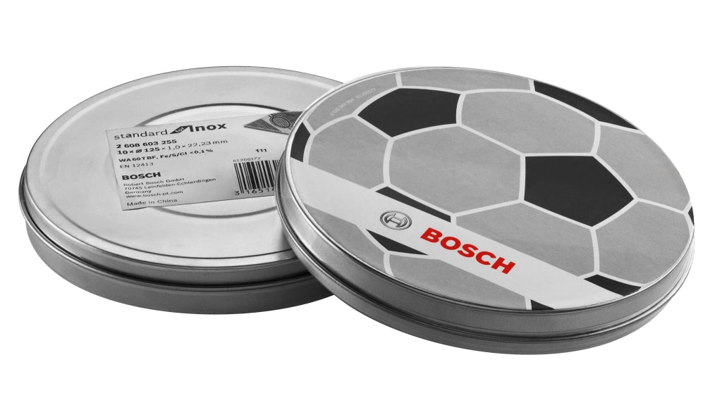Bosch BOX DISCHI ABRASIVI 10 PZ. per inox Ø mm. 115x1,0x22,2 10.00 confezioni