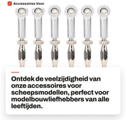 Accessori per auto in lega di alluminio - Verstilità - Duraturo - Facile da utilizzare - Adatto per giocattoli per auto - Scelta tra 5 colori - Stanghetta regolabile