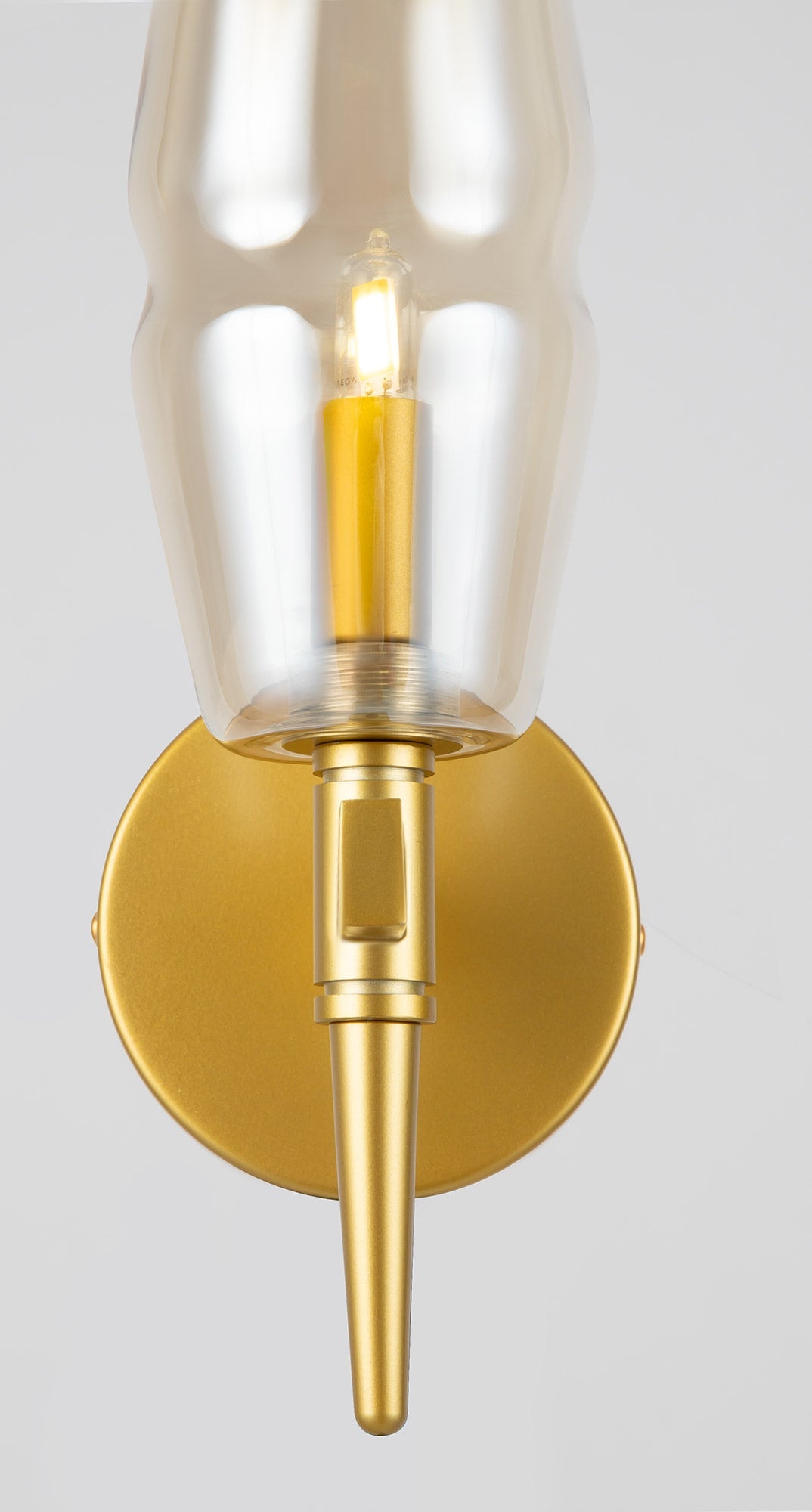 Lampada da parete House in Metallo Lita Opaco Oro