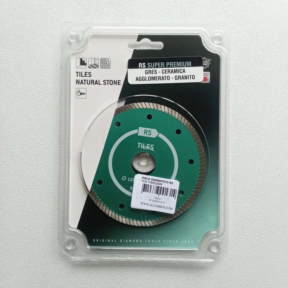 Sankyo rs 115mm disco diamantato universale per taglio piastrelle agglomerato granito