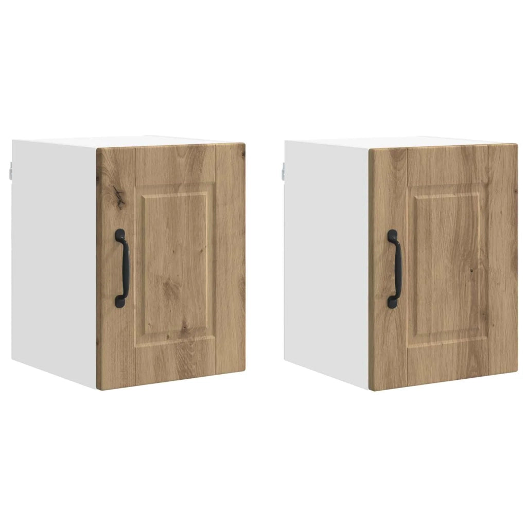 Pensile da cucina | Armadietto a muro PORTO 2 pz Rovere artigianale