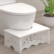 Sedile per la toletta per una corretta defecazione per adulti con problemi di stitichezza e prurito - adatto a tutti i tipi di toilette - bagno e toilette