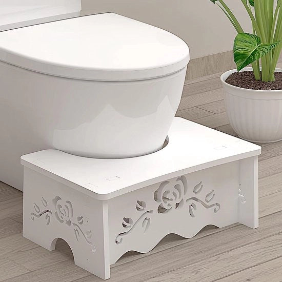 Sedile per la toletta per una corretta defecazione per adulti con problemi di stitichezza e prurito - adatto a tutti i tipi di toilette - bagno e toilette