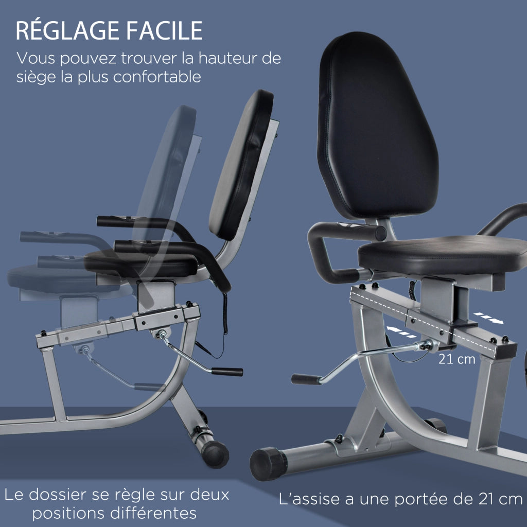 Ciclismo Fitness ¨C zephmum ¨C Sedia Regolabile 8 Livelli Resistenza