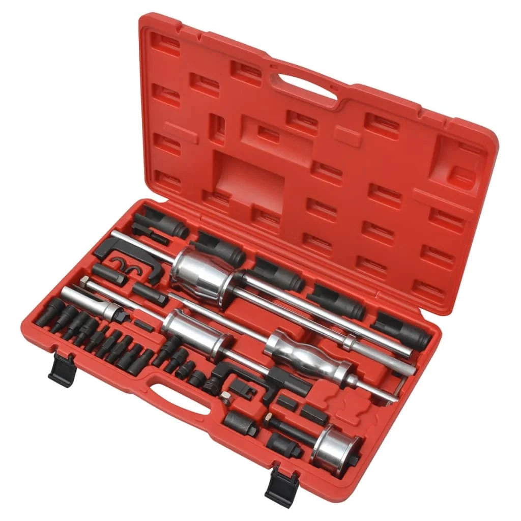 Set di estrattori in acciaio per iniettori diesel per auto garage e officine (02_0004193)