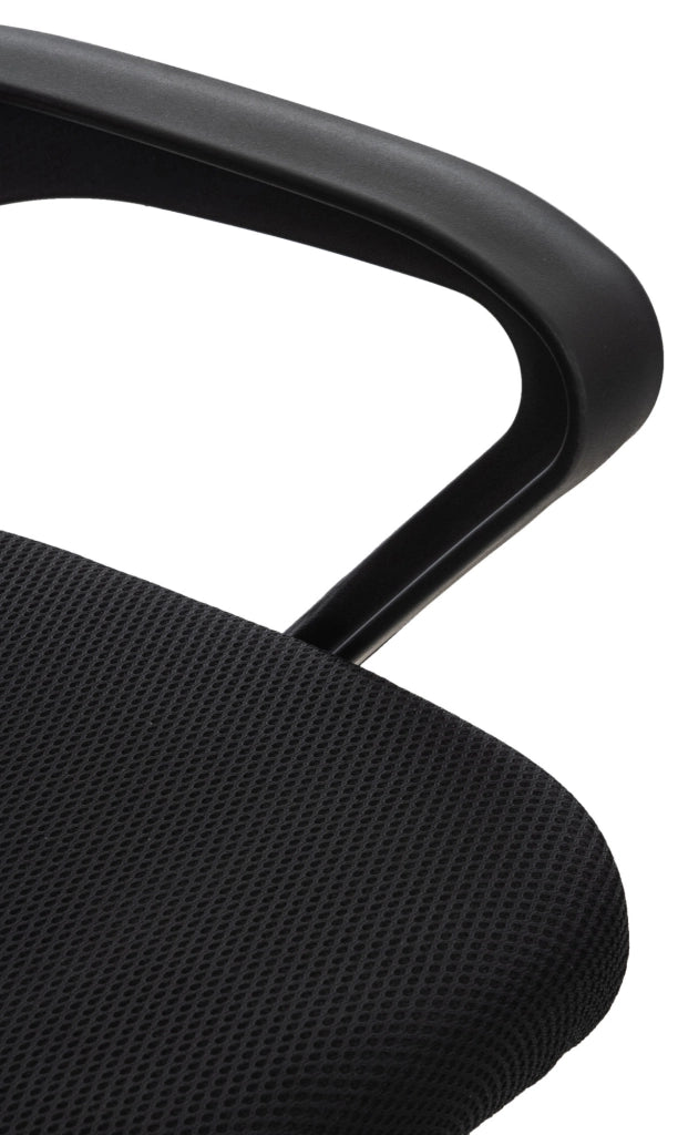 Sedia da ufficio Auburn con ruote nero
