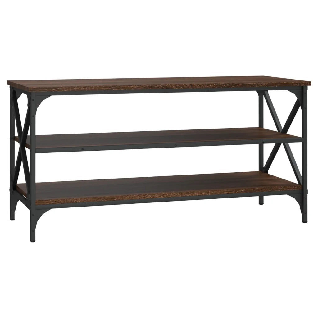 Mobile TV | Armadietto TV | Mobile Porta TV Rovere Marrone 100x40x50 cm Legno Multistrato