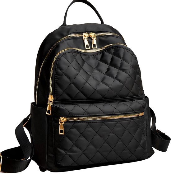 Borsa da Città per Ragazze e Donne di Dimensioni Medie con Borse Ampie e Pratiche Borsa per Studentesse Borsa per Viaggi e Lavoro Impermeabile Universale Nero