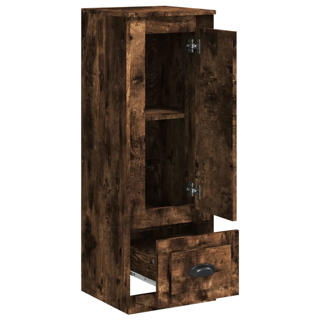 Credenza Rovere Fumo 36x35,5x103,5 cm in Legno Multistrato 816309