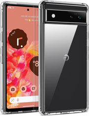 Case trasparente per Google Pixel 6 con protezione militare