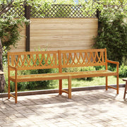Panchina da esterno Naturale 220 x 55,5 x 90 cm