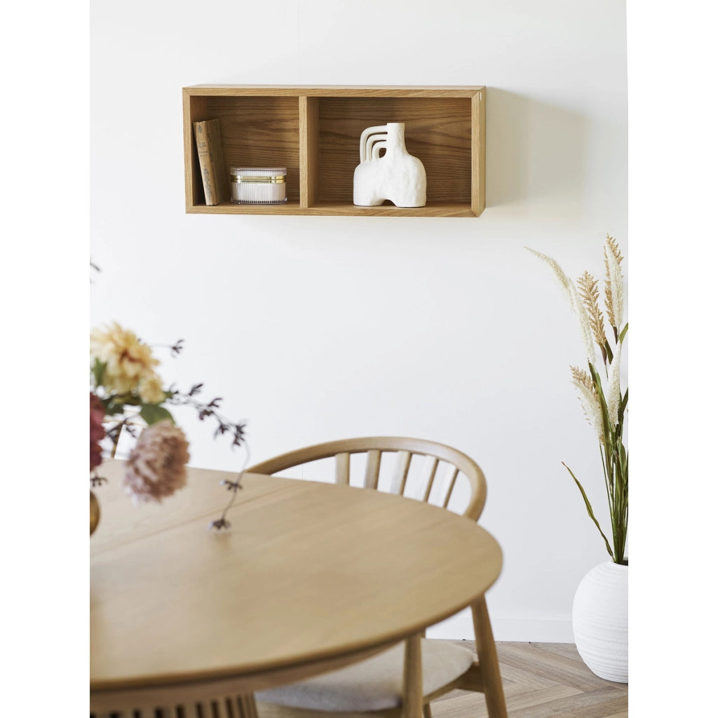 Mensola Oshawa, Marrone, Legno, 71x20x30 cm