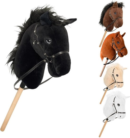 Cavalletto da Equitazione Realistico - Stemma - Testa - Morso - Attrezzi per Addestramento Dressage/Salto - Gioco di Fantasia