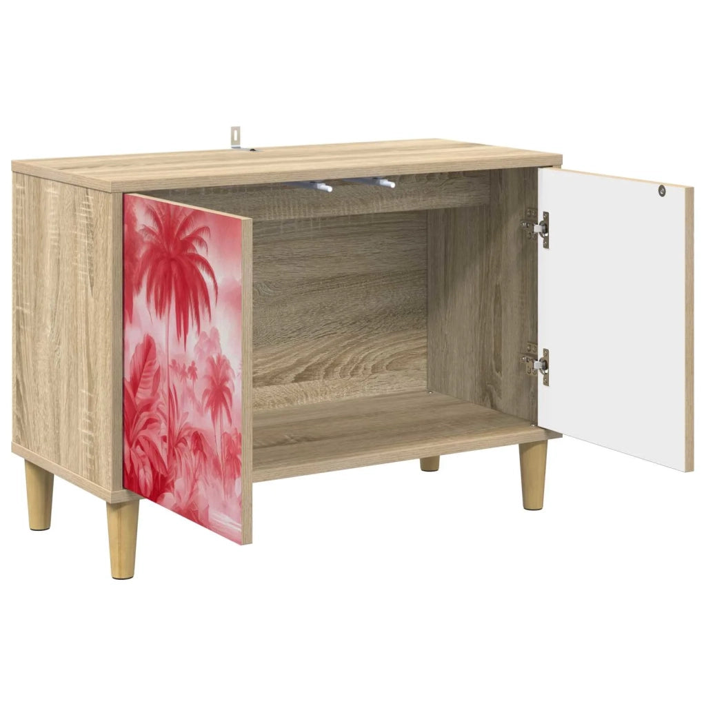 Mobile TV AACHEN 69 x 33 x 50 cm Sonoma Legno ingegnerizzato 8007006