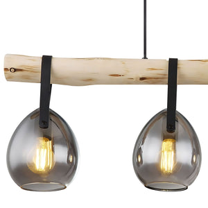 Lampada APP1775-4CP Wood Grey