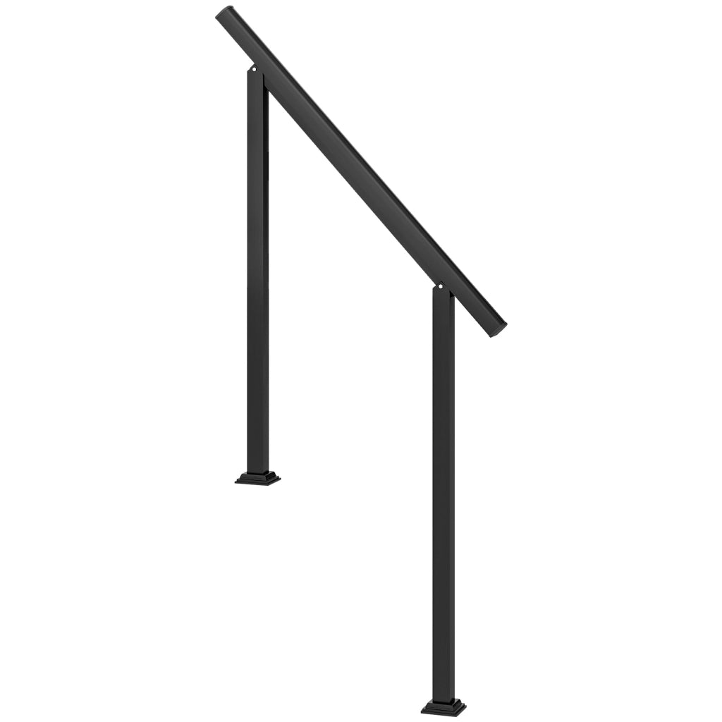 Rampa Scala Esterna ¨C zephmum ¨C Metallo Nero 1-3 Gradini