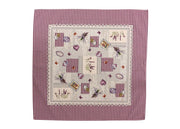 Tovaglia Centrino Runner Tavolo Fantasie Floreali In Gobelin Made Italy - Centrino - Lavanda