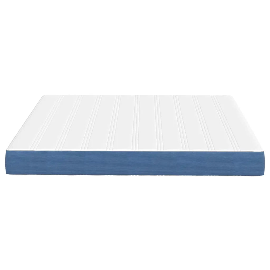 Materasso da Letto con materasso Blu 180 x 200 cm Tessuto 42008304