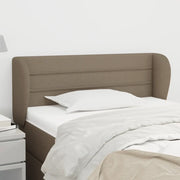 Testiera ad Orecchio Tortora 93x23x78/88 cm in Tessuto 3117270