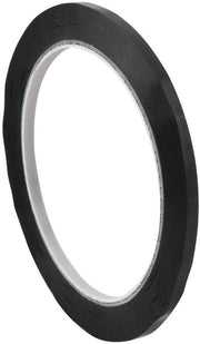 Nastro adesivo acqua resistente nero, larghezza 4 mm, lunghezza 66 m, per segnalazione - Materiali per ufficio