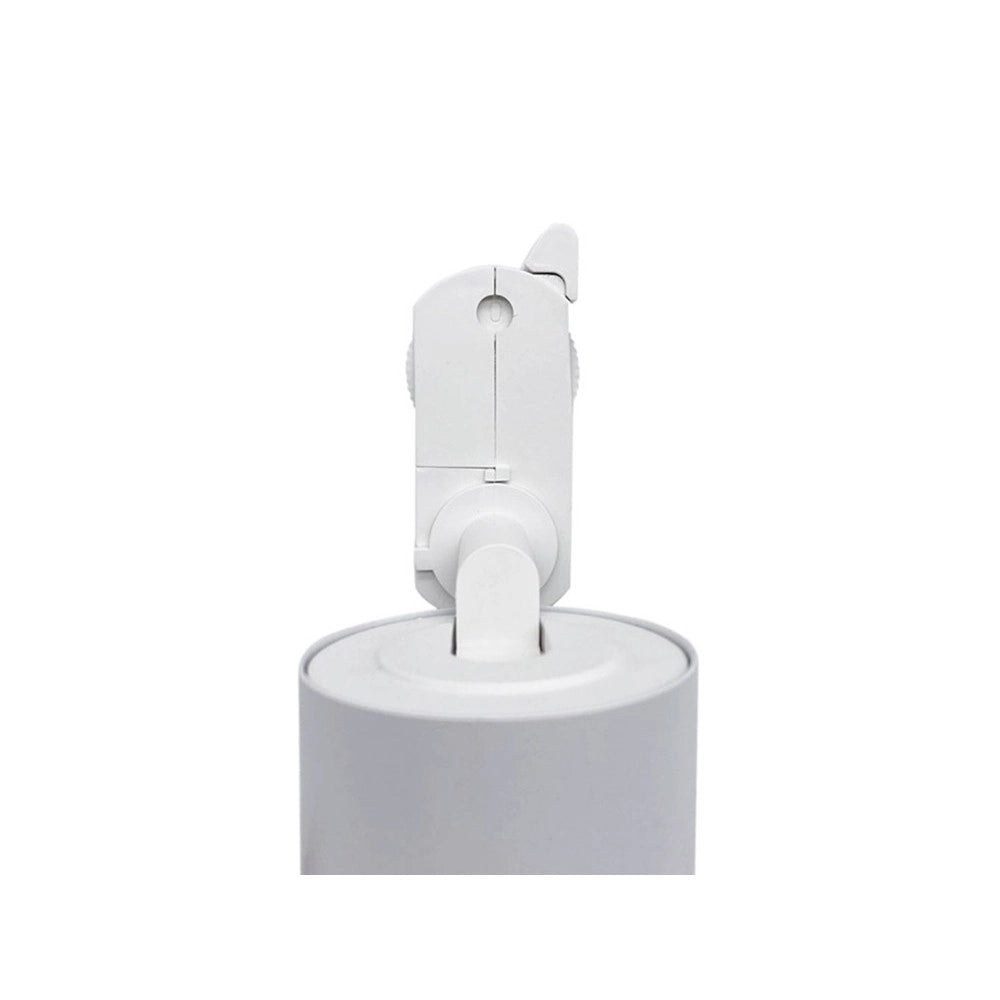 Trade Shop - Porta Faretto Lampadina Attacco Gu10 Per Binario Trifase Orientabile Faro Proiettore Gd18a - Bianco