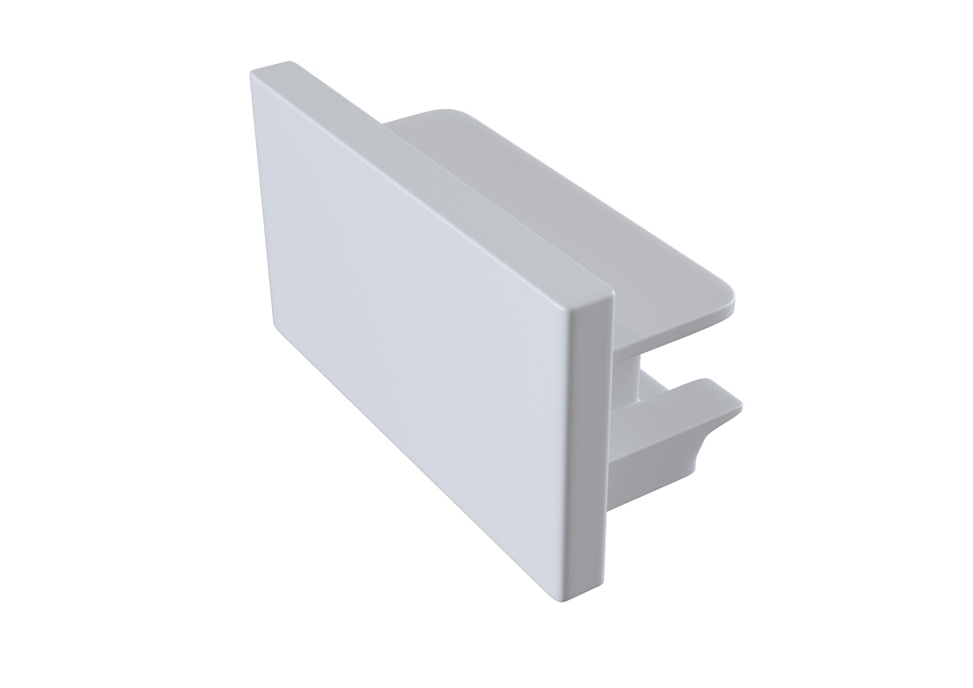 Chiusura di Fine Corsa per Sistemi Illuminazione a Binario Monofase Bianco