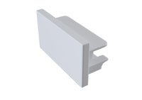 Chiusura di Fine Corsa per Sistemi Illuminazione a Binario Monofase Bianco