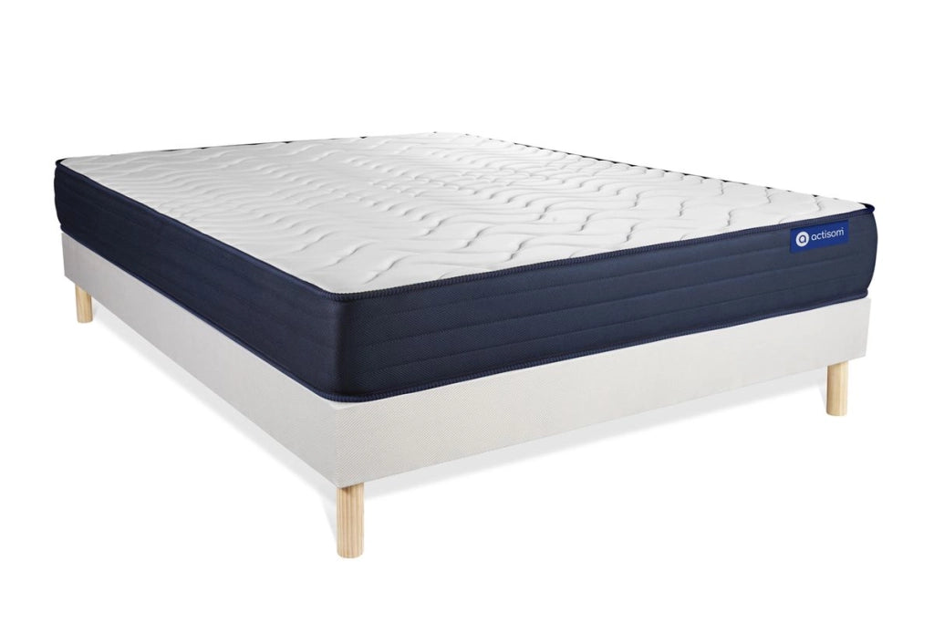 Kit rete e materasso matrimoniale Actimemo life 140x190cm - Spessore : 22cm- memory foam- molto rigido