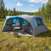 Tenda familiare con telo da pioggia resistente all'acqua Blu 42042251
