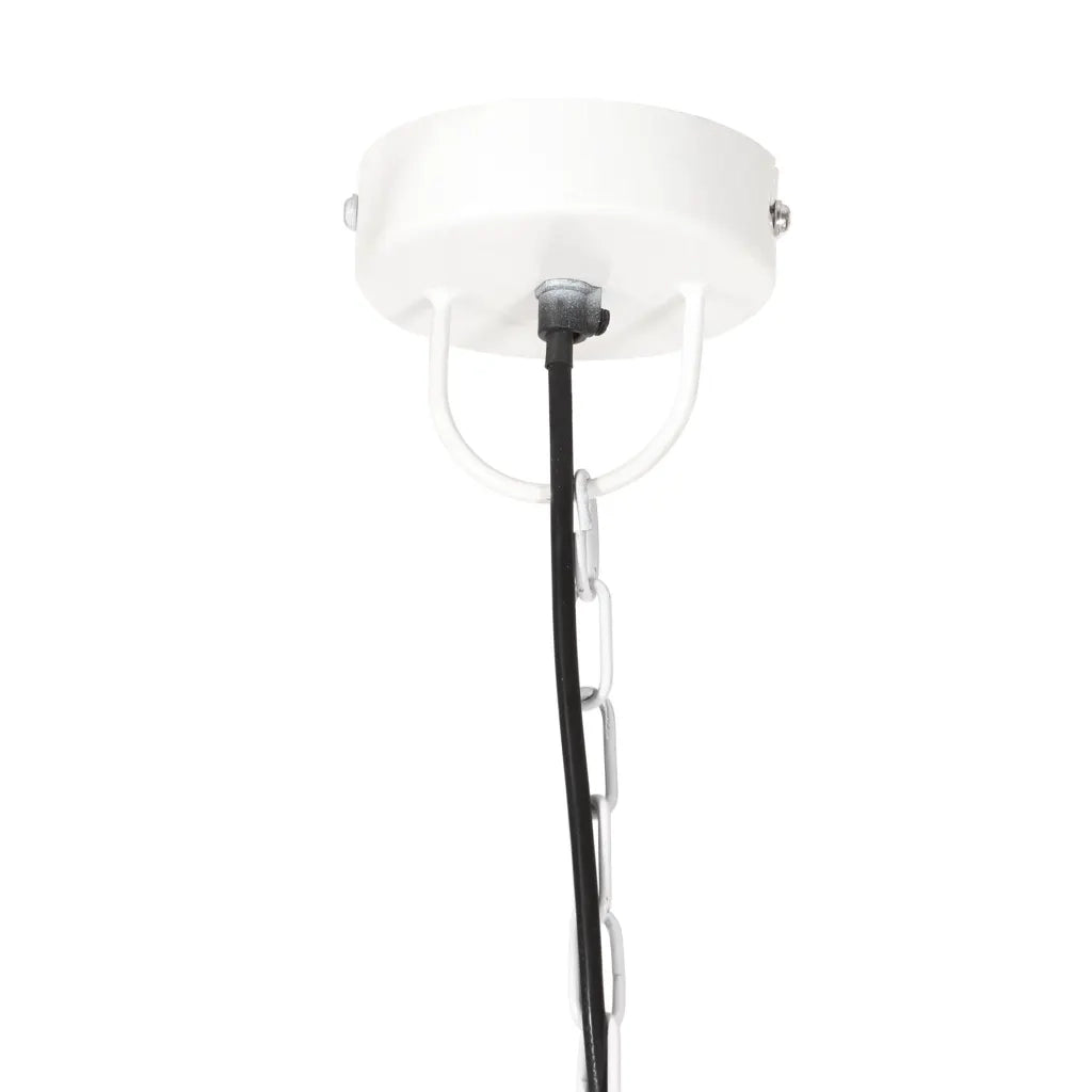 Lampada a Sospensione Industriale 25 W Bianca Rotonda 42 cm E27 CFW2340526