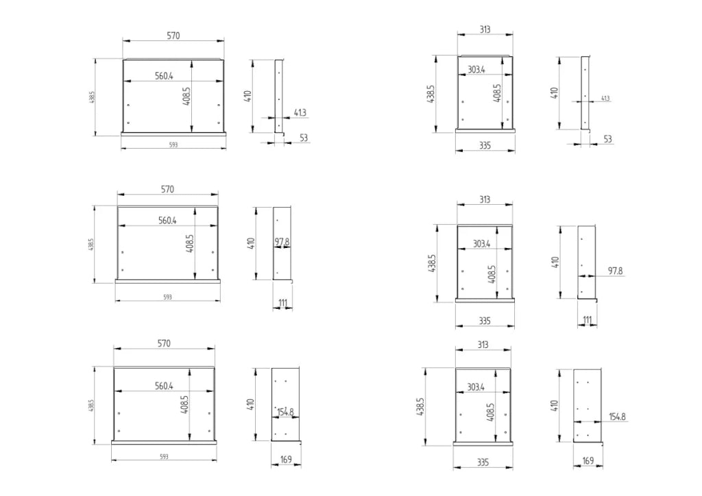 Carrello portautensili, grande, 16 cassetti, serie Professional