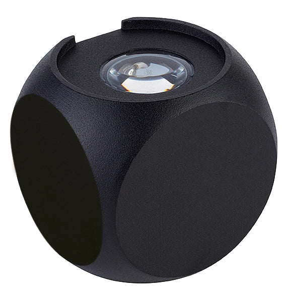 Xavier Applique Led Nero 2X2W 4000K - Bellotti