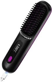 Stilettang senza fili - Stilettang caricabile via USB - Stilettang resistente al calore - Adatta a tutti i tipi di capelli - Nero
