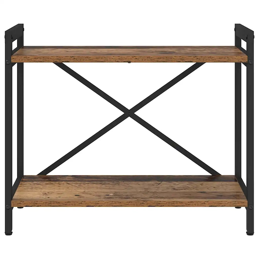 Libreria-Scaffale per Libri-Mobile di Stoccaggio Legno vecchio 60 x 30 x 50 cm Legno multistrato