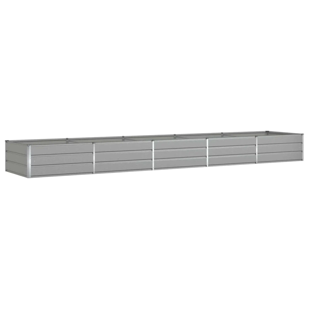 Fioriera Grigio chiaro 480 x 100 x 45 cm Acciaio zincato