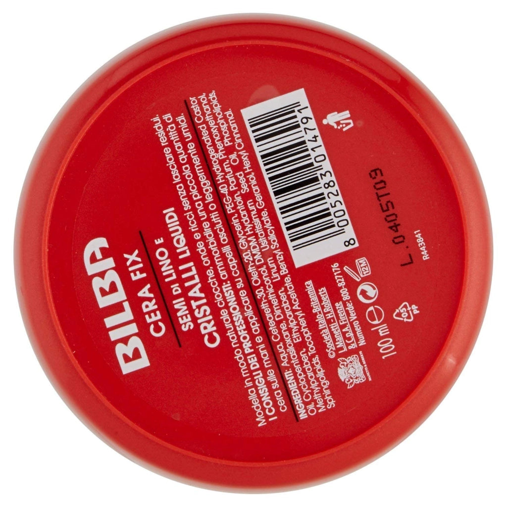 BILBA CERA FIX FISSAGGIO CAPELLI CON SEMI LINO E CRISTALLI LIQUIDI 100ML