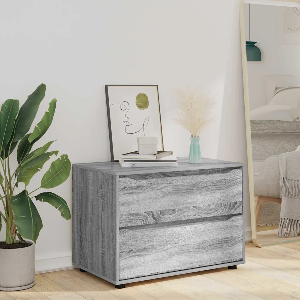Armadio Grigio Sonoma 80 x 48 x 57 cm Legno multistrato