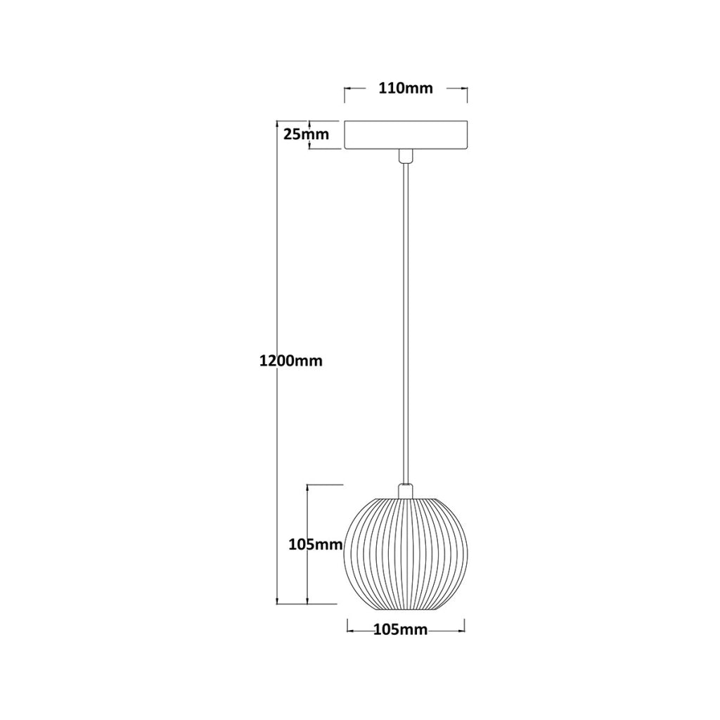 Lampada a sospensione Brillant oro LED CCT 5W Light Prestige