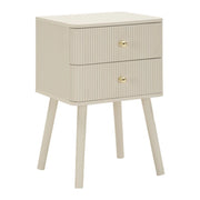 Comodino 2 Cassetti Shy cm 34x37,5x59