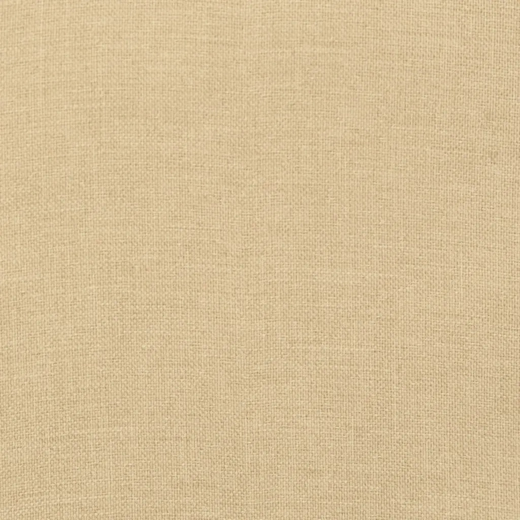 Cuscino per Lettino Prendisole Beige MÃ©lange 200x50x4cm Tessuto