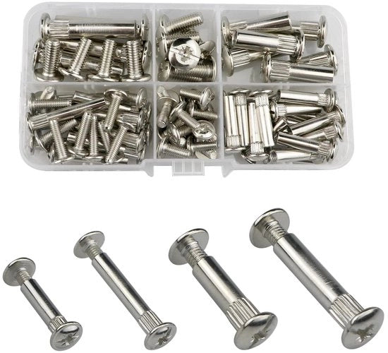 Set di viti a vite per mobili connettore - 40 set - legno metallo armadio