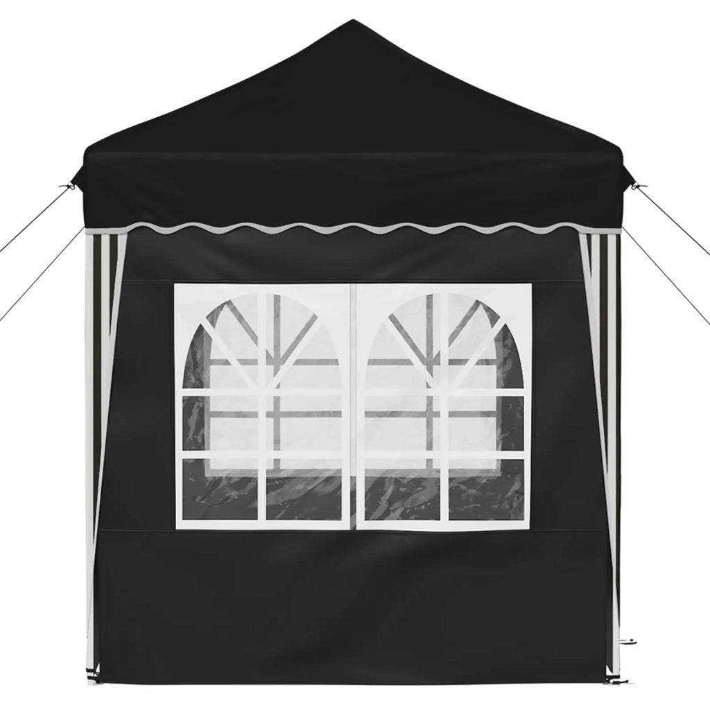 Tenda per feste a pop-up 195 x 195 x 245 cm Nero Tessuto Oxford