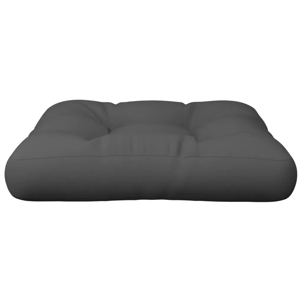 Cuscino per Pallet Grigio 58x58x10 cm in Tessuto 44650