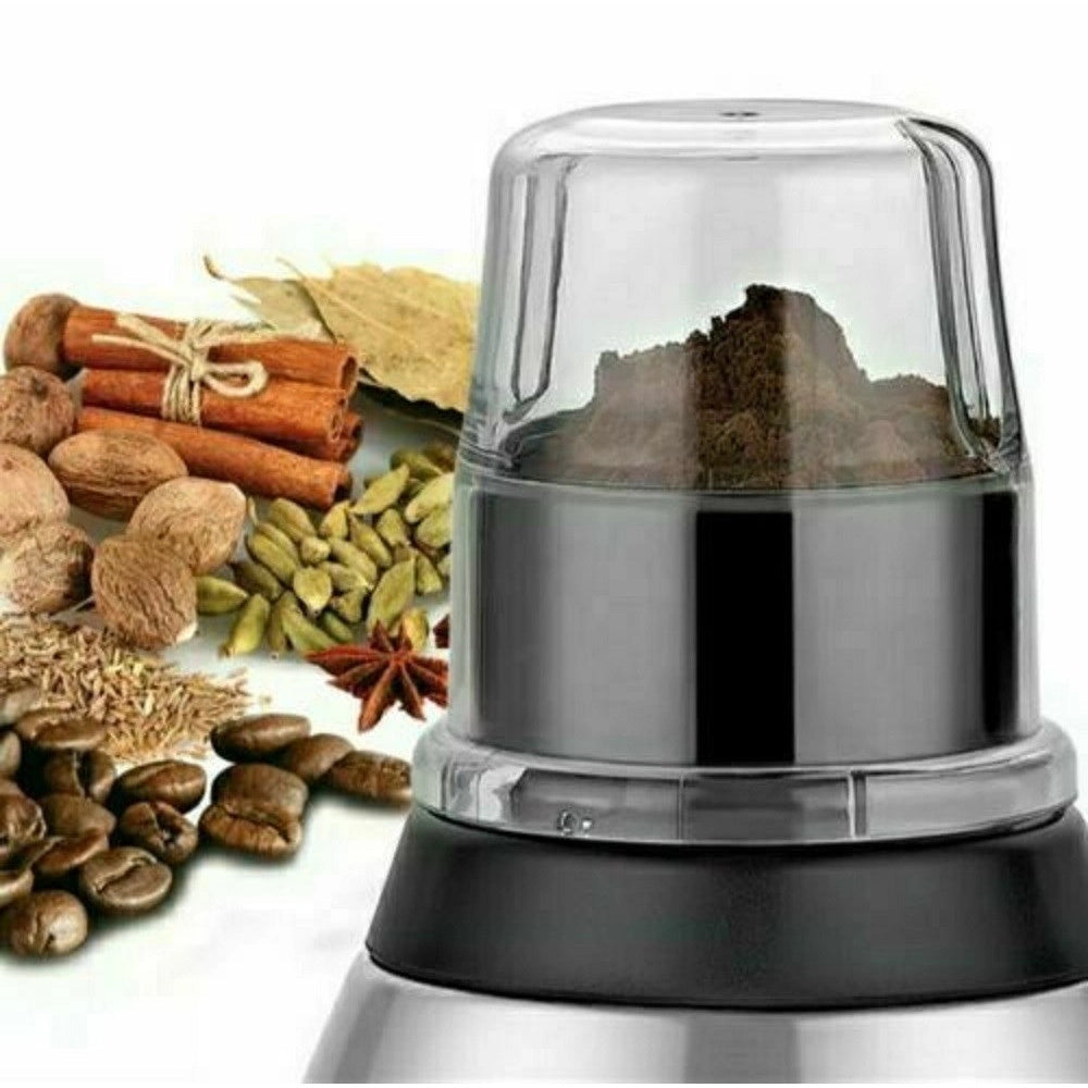Trade Shop - Frullatore 2 In 1 Pulse Lama Acciaio 1000w Brocca Vetro 1,5lt + 1 Piccola Q-fr60 -