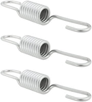 Kit di sostegno per motori 3 pezzi - Acciaio verniciato - Corrosione resistente - Compatibile con MZ ES/ETS/TS/ETZ - Lunghezza di elasticità 145 mm - Diametro del cavo 4 mm - Alta resistenza - Supporto motore