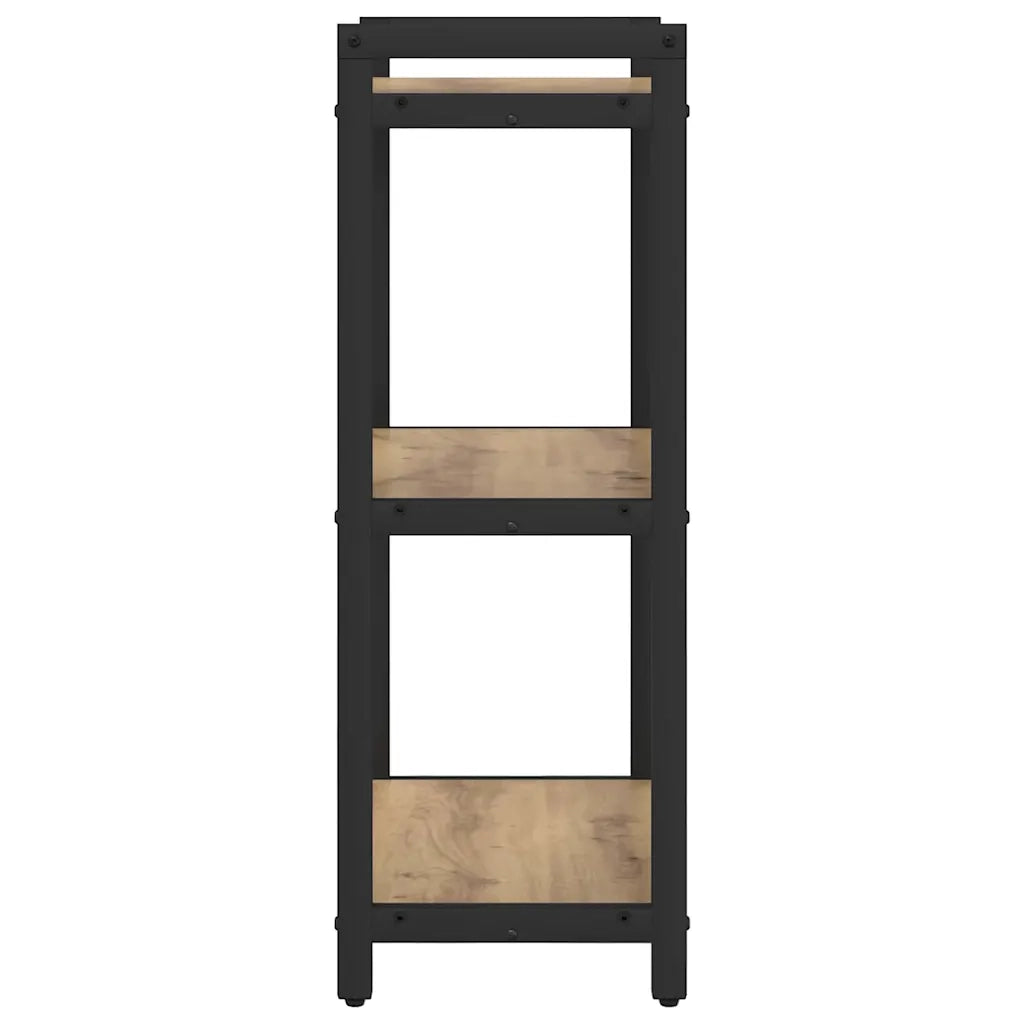 vidaXL Libreria rovere artigianale 40 x 30 x 83 cm Legno multistrato