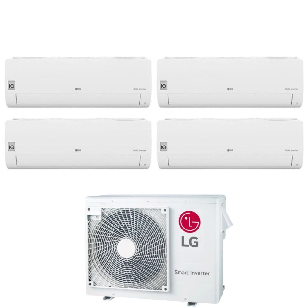 Climatizzatore Condizionatore LG Quadri Split Inverter Serie Libero Smart 7+9+9+9 con MU4R25 U40 R-32 Wi-Fi Integrato 7000+9000+9000+9000 - Novità