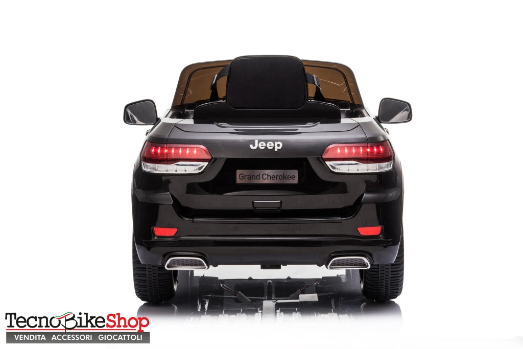 Auto Macchina Elettrica per Bambini JEEP GRAND CHEROKEE 12V-Nero