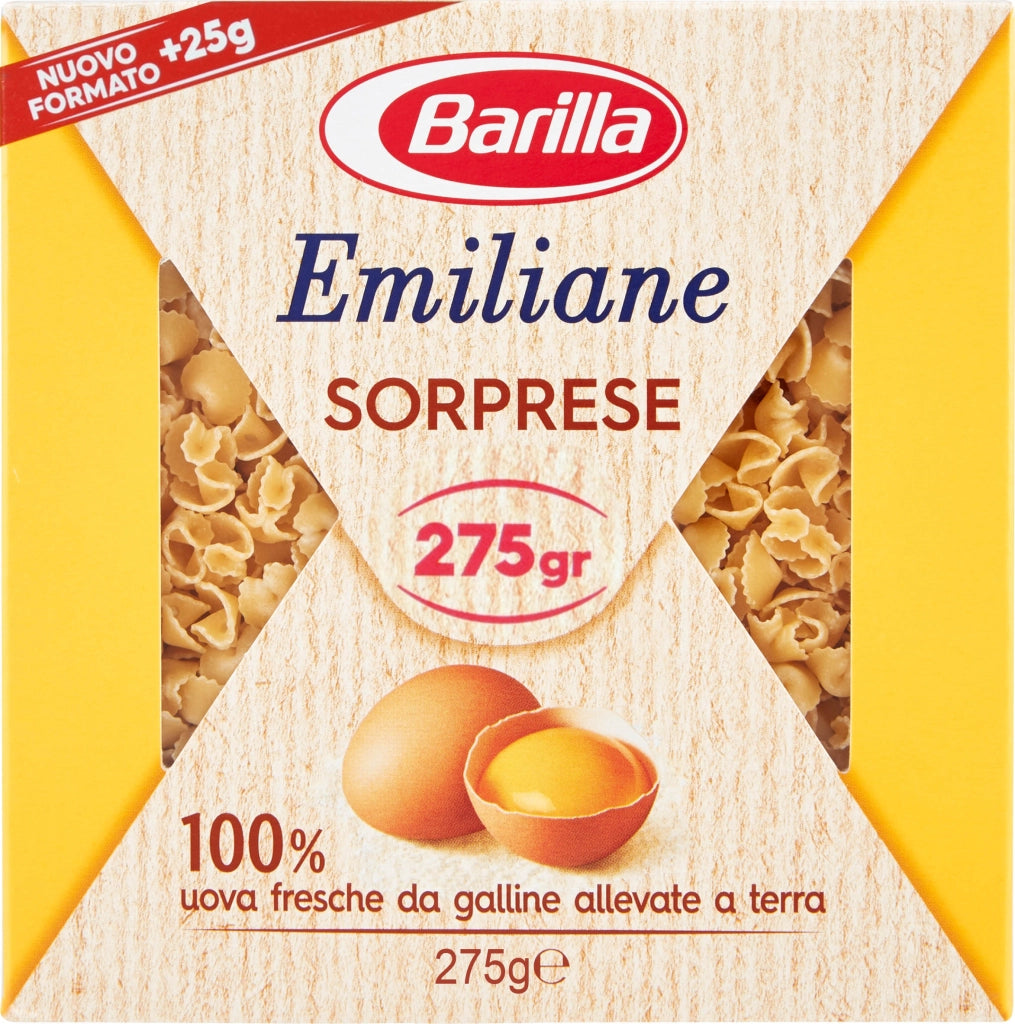Barilla emiliane sorprese all'uovo 275 grammi